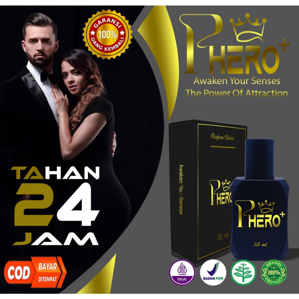 PHERO+ Parfum Pria Tahan Lama Parfum Parfum Tahan Lama Parfum Elegan Parfum Tahan 24jam Parfum Pria 