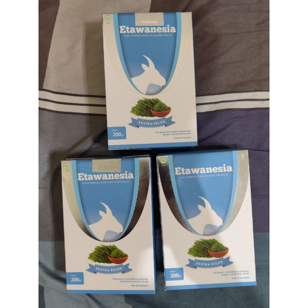 

SUSU ETAWANESIA REKOMENDASI DOKTER Susu Kambing Etawa + Ekstrak Moringa Rasa Premium