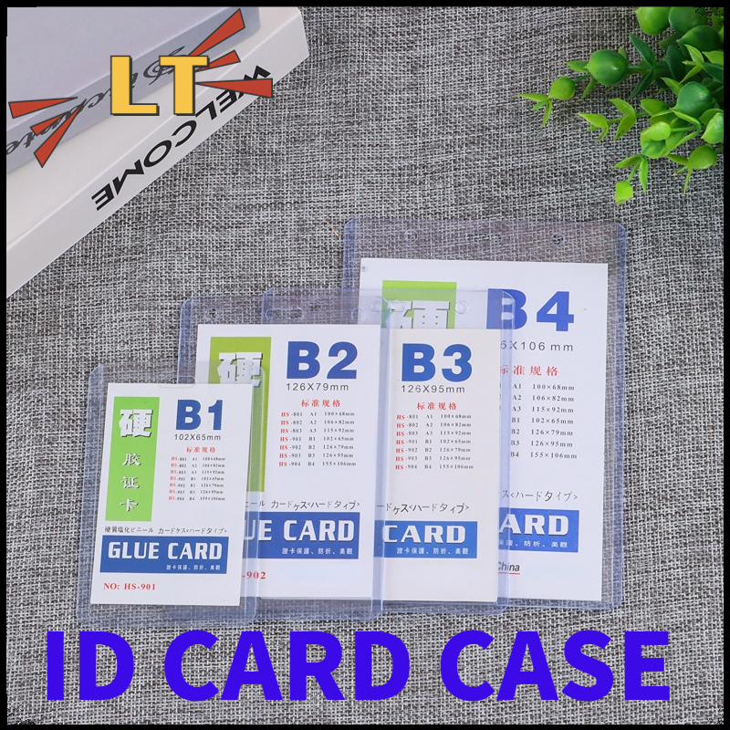 

ID CARD CASE + Tali/Name Tag Holder/ Gantungan Kartu Nama Atau /Panitia Satu Set B1/B2/B3/B4/