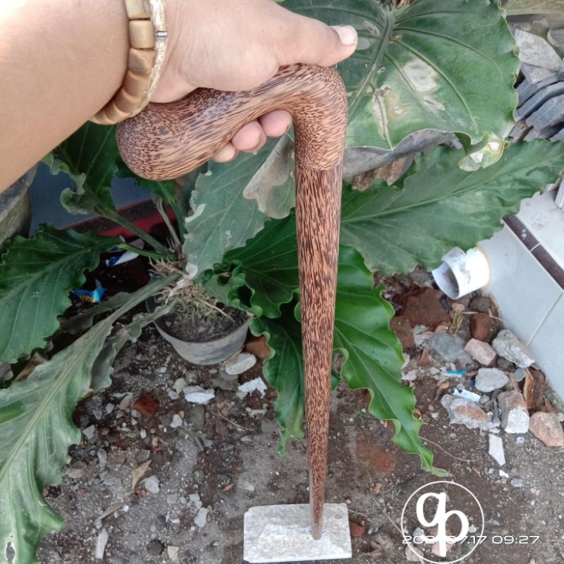 TONGKAT JALAN 1 METER TONGKAT JALAN KAYU LIWUNG