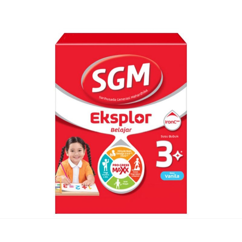 

SGM Eksplor 3 Plus 900gr Vanila / Madu / Coklat