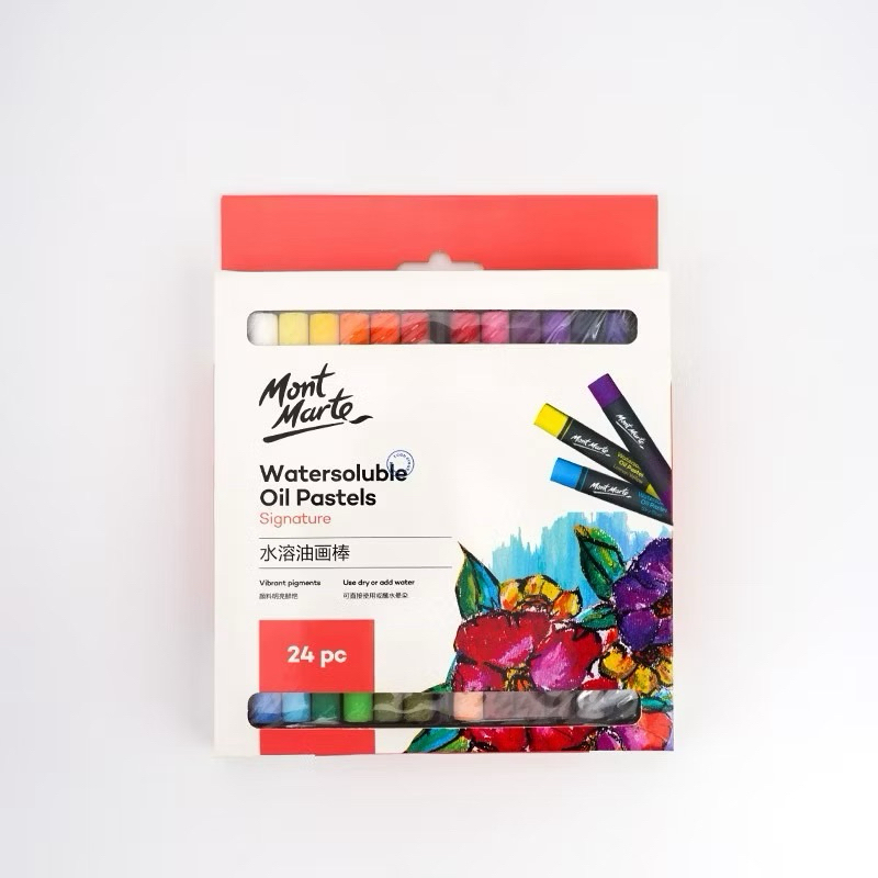 

OHSOME - Mont Marte Watersoluble Oil Pastels Multiways 24pcs