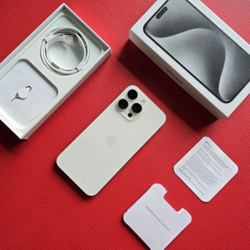 IPHONE 15 PRO MAX 1TB WHITE TITANIUM