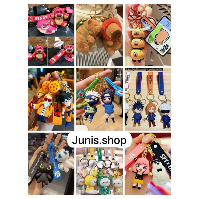 (PO CHINA) BAG CHARM GANTUNGAN TAS CAPYBARA, TOYS STORY IMPORT ORIGINAL