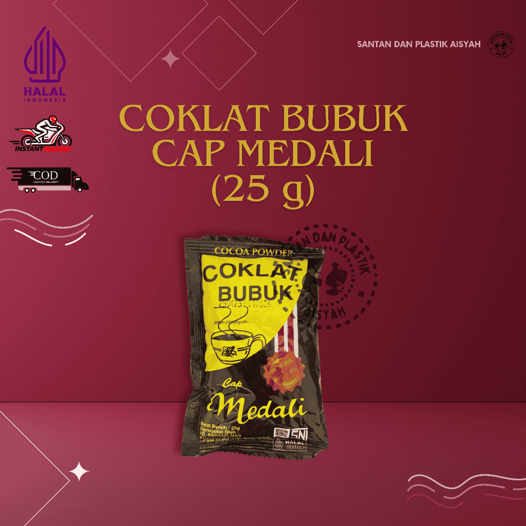 

COKLAT BUBUK CAP MEDALI (25 g)