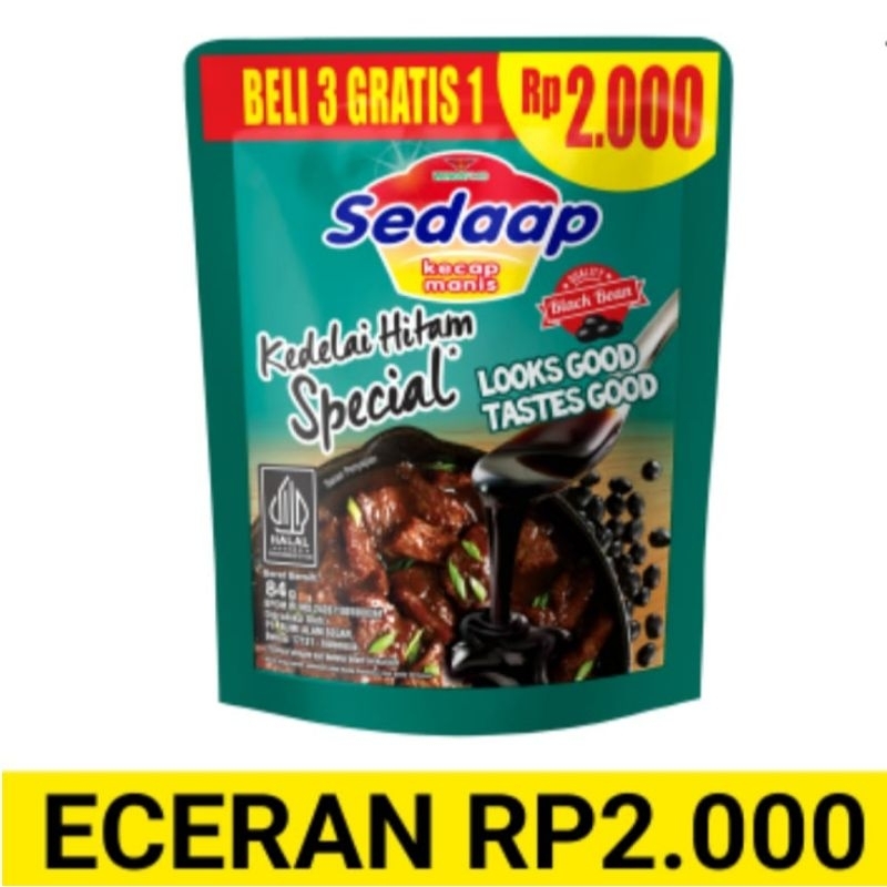 

Kecap sedaap manis eceran 2000 refil