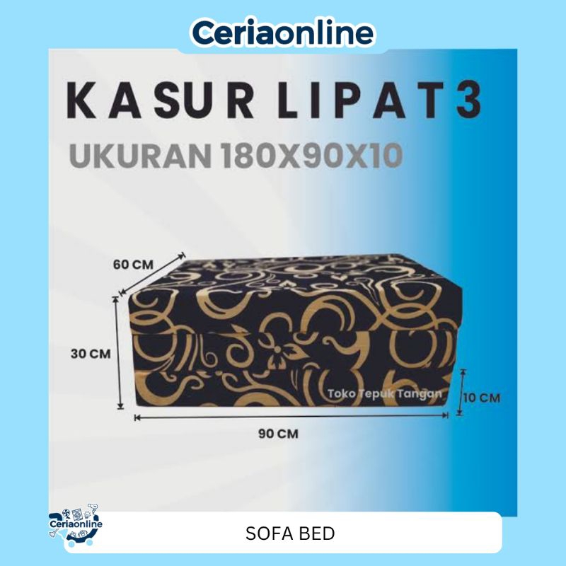 Kasur Lipat 3 / Sofa Bed