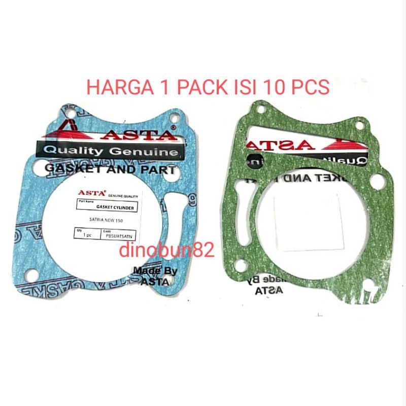 Paking blok / gasket cylinder SATRIA FU 150 KARBU asta