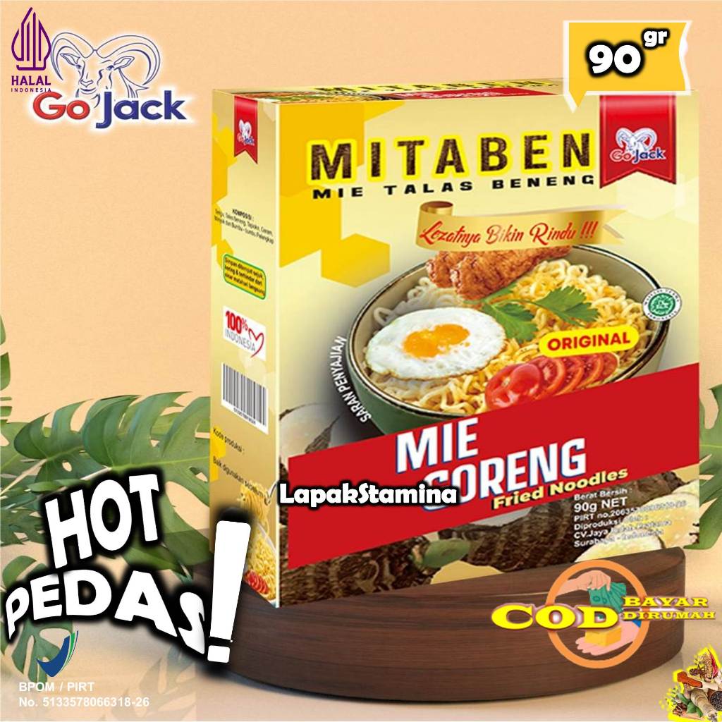 

Mie Instan Talas Beneng Original Mitaben