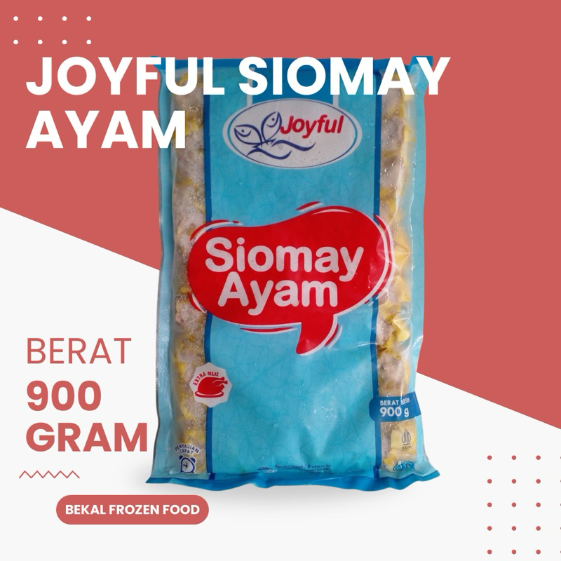 

Joyful Siomay Ayam 900gr isi 60