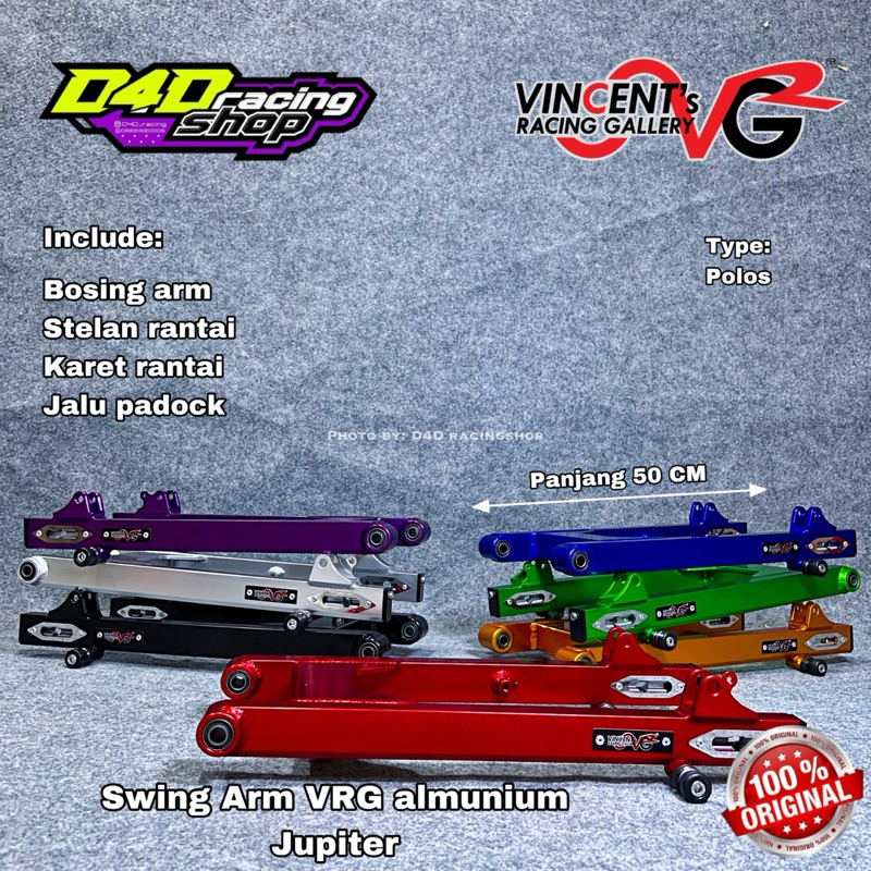 SWING ARM VRG JUPITER Z KOTAK POLOS DOUBLE SHOCK model sleep engine
