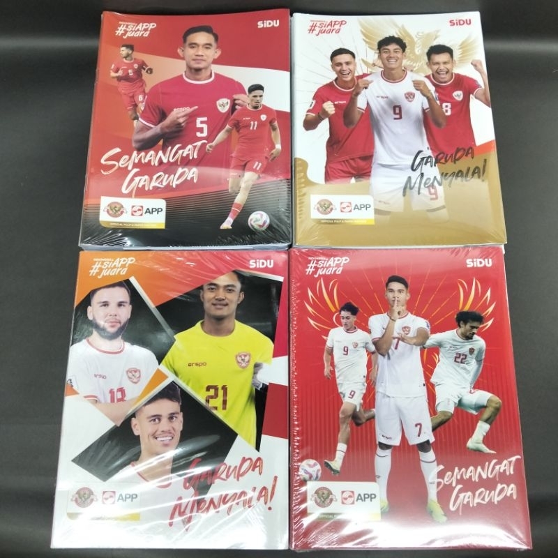

Sidu Buku Tulis Timnas 38 Lembar - 10 buku