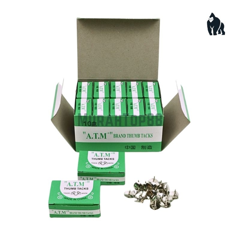 

PAKU PAYUNG ISI 25 / PAKU TEKAN JARI / PAKU TINDIK