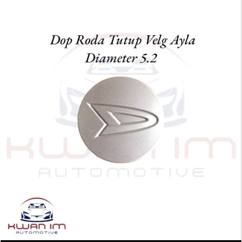 Dop Velg Roda Ayla Sigra Diameter 5.2cm Original