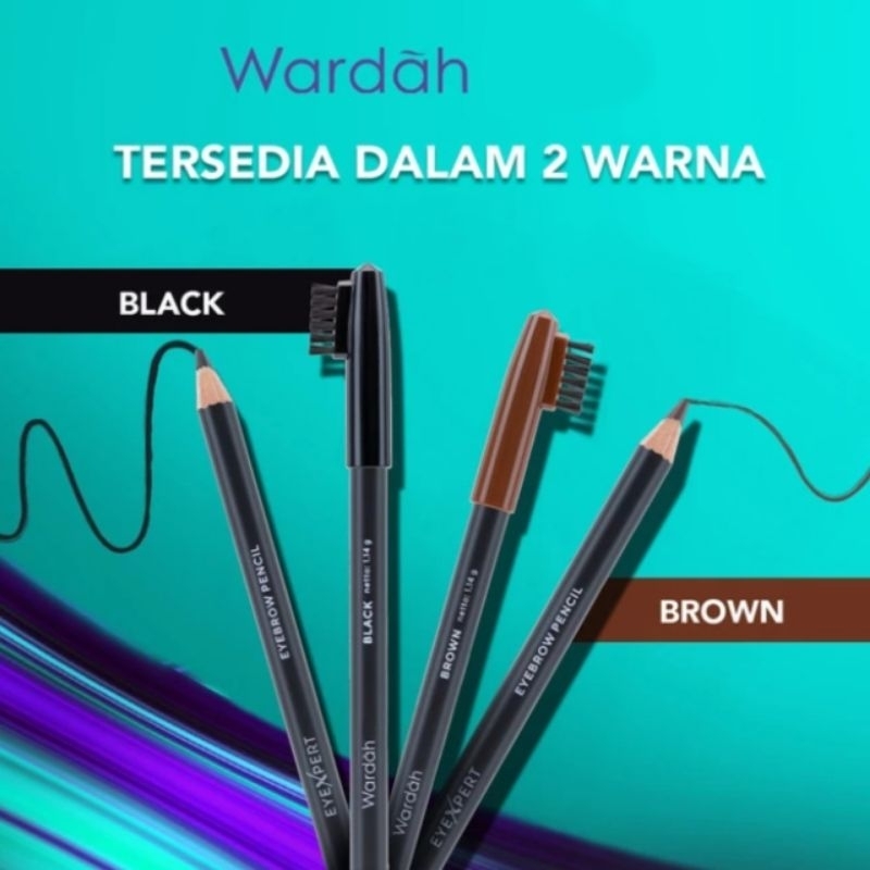 Wardah Eyexpert Eye Brow Pencil |  Pensil Alis Wardah  | Pensil Alis | Eyebrow Pencil Wardah | Eyexp