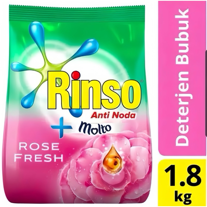 RINSO MOLTO DETERGEN BUBUK 1.8 KG