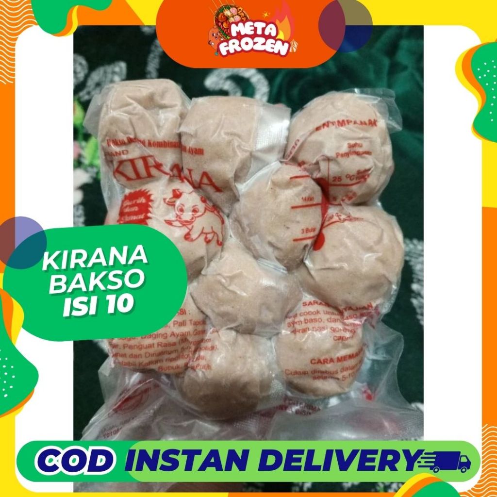 

Kirana Bakso Isi 10 – Gurih, Kenyal, dan Siap Santap!