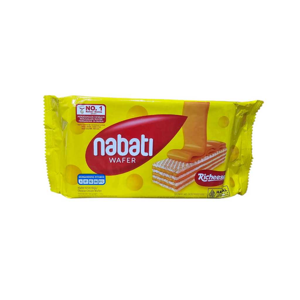 

Richeese Nabati Wafer 110g (Cheese)/ Camilan