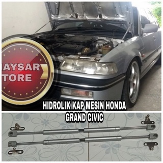 HIDROLIK KAP MESIN HONDA GRAND CIVIC / HIDROLIK KAP MESIN MOBIL diy