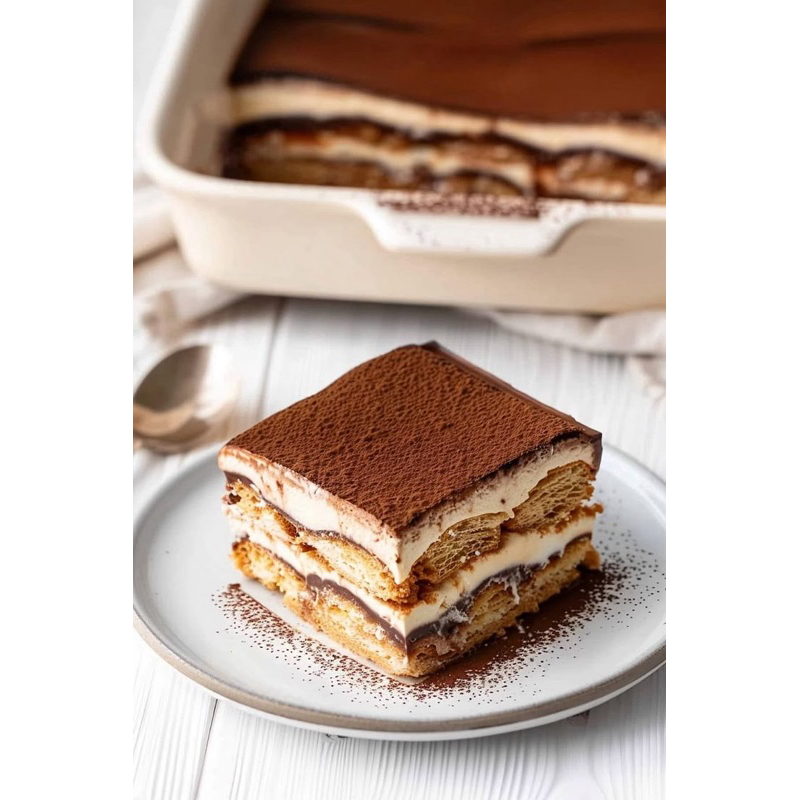 

Paket Premix Tiramisu Whipping Cream Tanpa Lady Finger