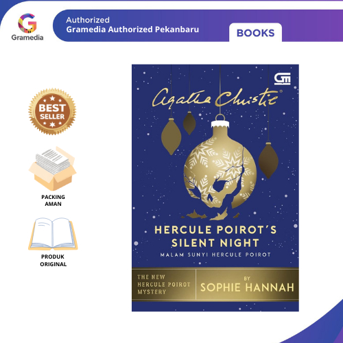 Gramedia Pekanbaru - Sophie Hannah Malam Sunyi Hercule Poirot (Hercule Poirot's Silent Night)