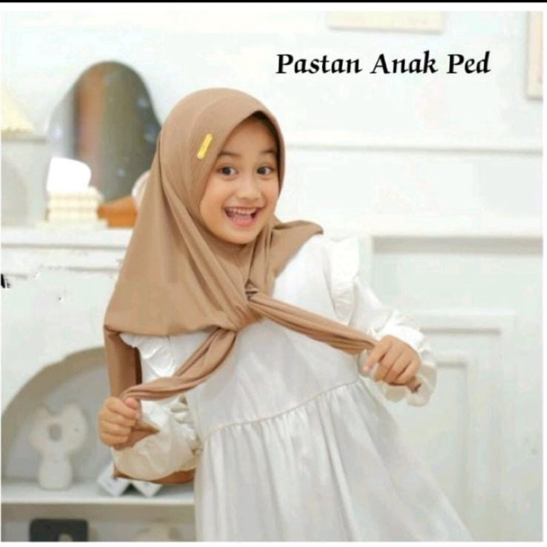 Pasmina Oval pet Anak jersey premium brand