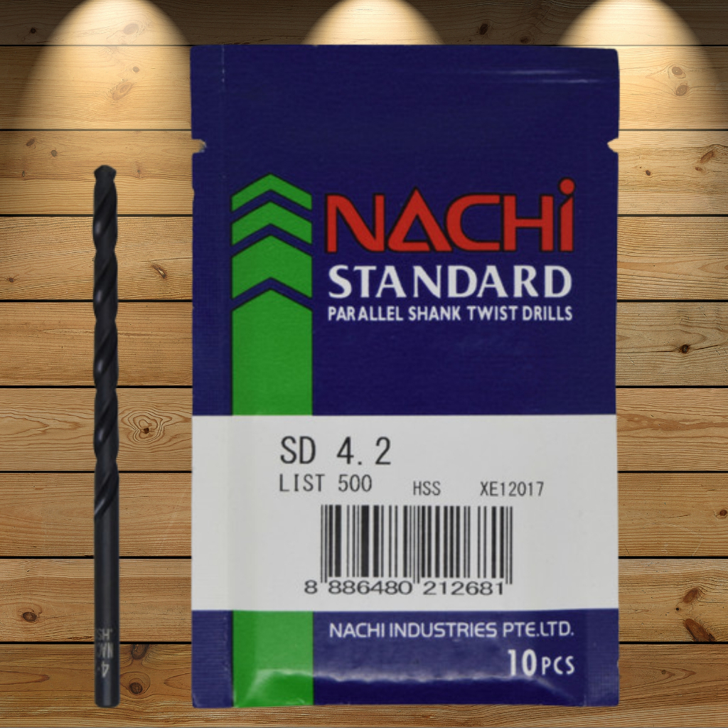 NACHI 4.2mm, Mata Bor Nachi 4.2 mm, Bor Nachi 4.2mm Original