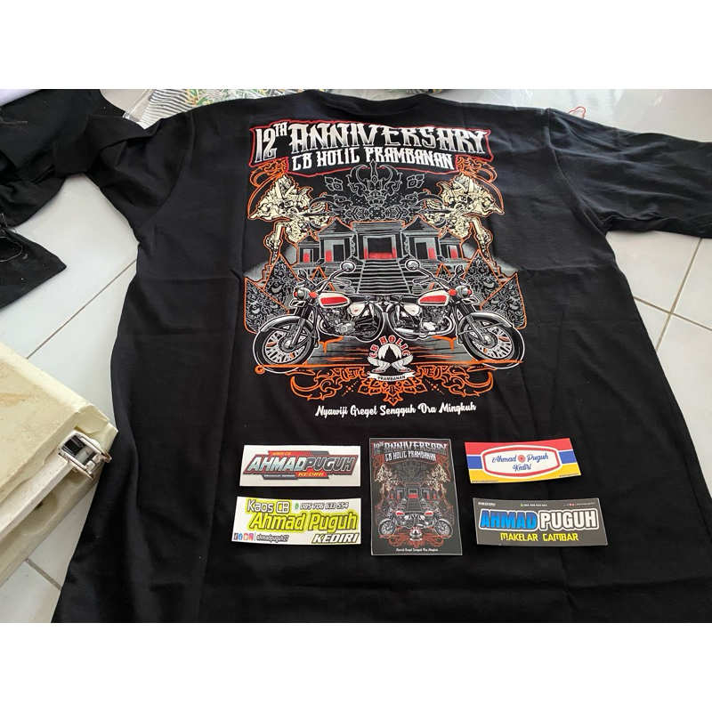KAOS CB HOLIC PRAMBANAN FRI SETIKER + PIAGAM