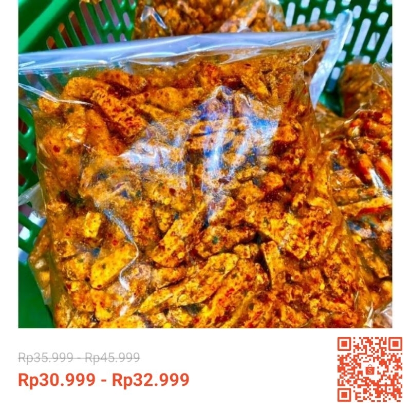 

1kg BASRENG PEDAS DAUN JERUK