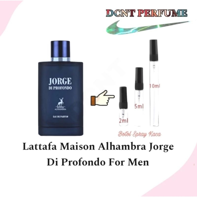 DCNT Lattafa Jorge De Profondo For Men