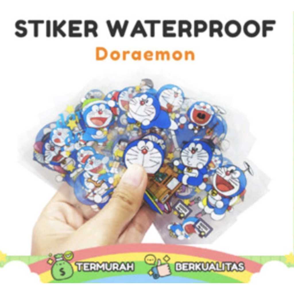 

STICKER NONO DORAEMON [ECER] WATERPROOF / 1 LEMBAR STIKER