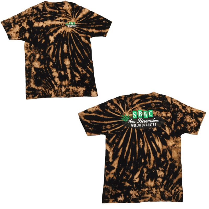 Kaos Tie-Dye cotton combed Preloved Size XL vintage second