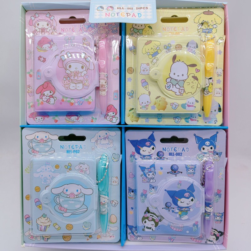 

Notepad sanrio dan gunting sanrio
