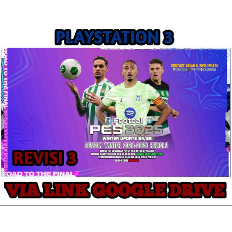 Game Bola PS3 PES BITBOX PATCH