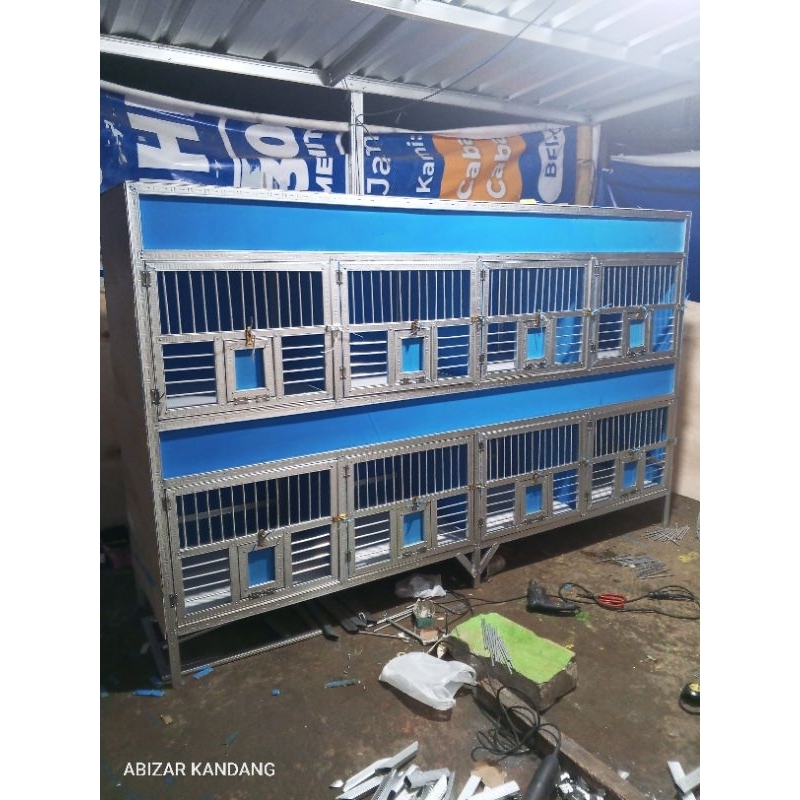 Kandang Macan Merpati 8 Pintu Murah