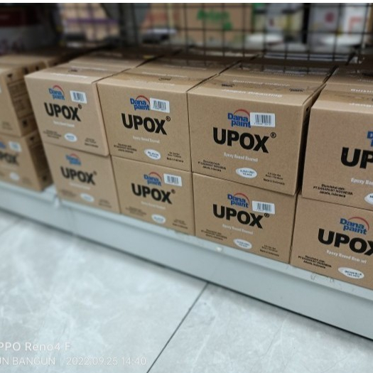 Cat Epoxy | UPOX Cat Keramik/Kamar Mandi/Cat Lantai/Cat Lapangan 1 L | Kemasan kaleng
