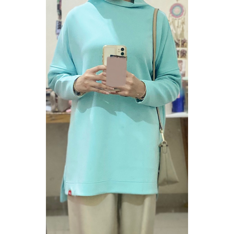 Preloved tunik dauky scuba premium