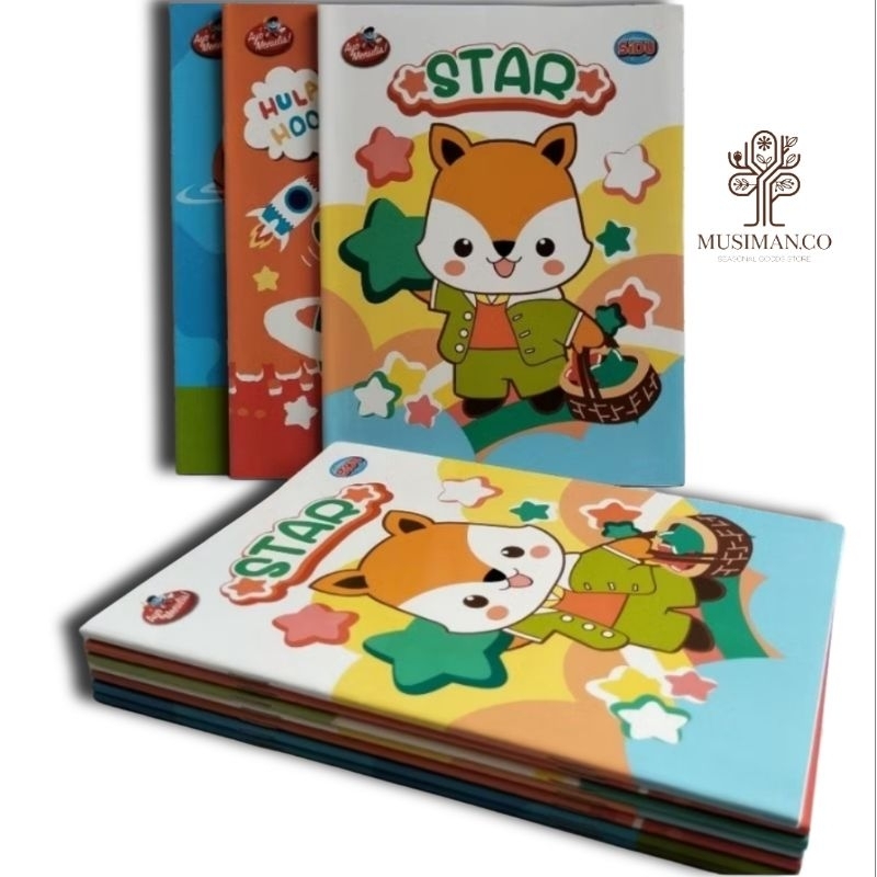 

buku tulis sidu sinar dunia 32 lembar (isi 5 buku)