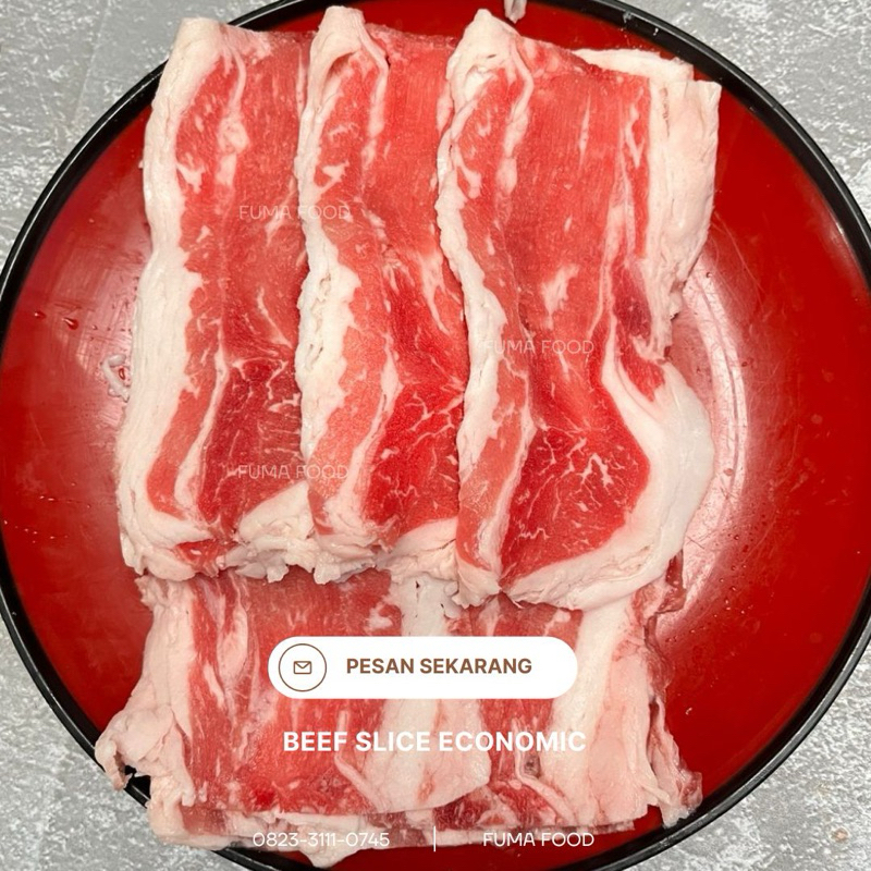

beef plate daging berlemak daging slice