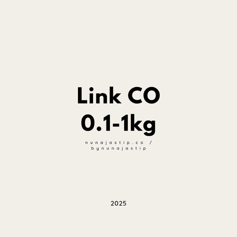 

LINK CO HANDCARRY/JASTIP 0.1-1Kg