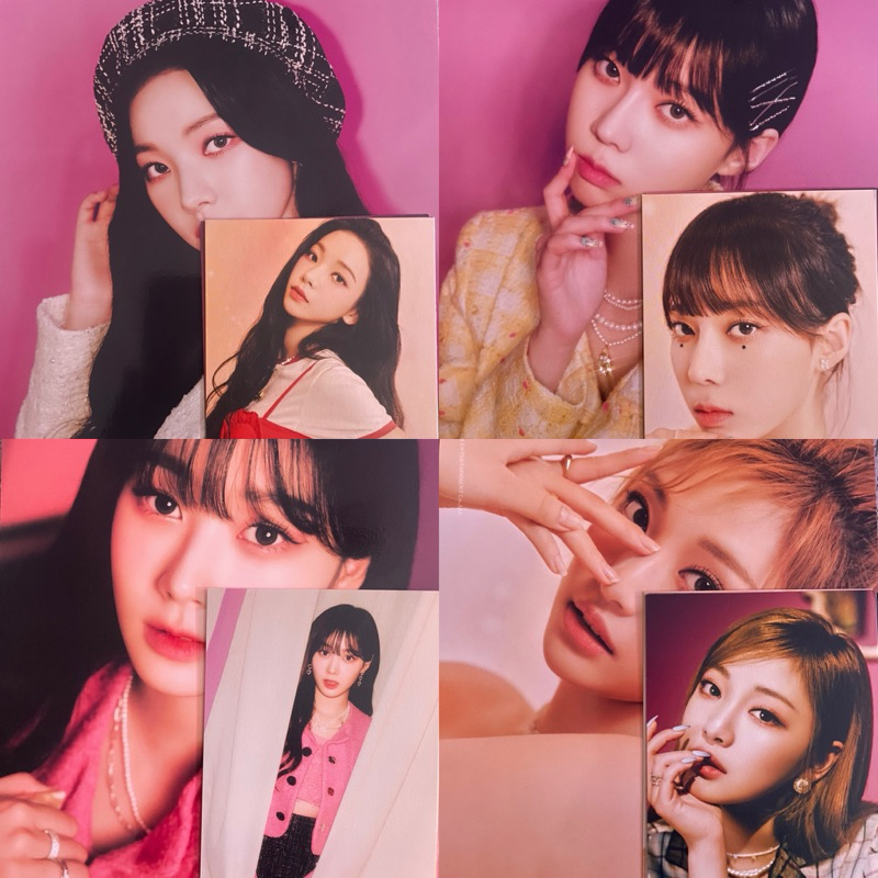 AESPA SEASON GREETINGS 2022 OFFICIAL POSTCARD + POSTER SET MEMBER