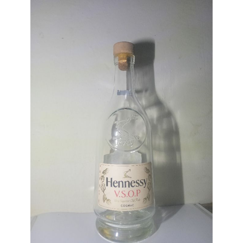 botol kosong/botol bekas Hennessy vsop
