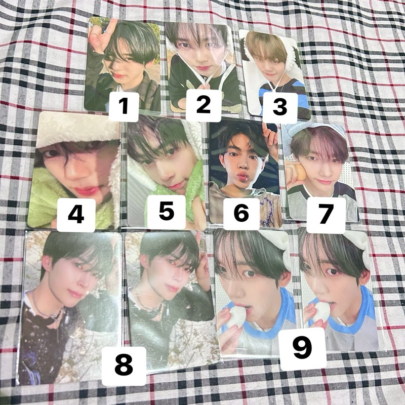 [READY STOCK] PC PHOTOCARD ZB1 ZEROBASEONE ZHANG HAO ZHANGHAO HANBIN JIWOONG TAERAE MATTHEW RICKY GY