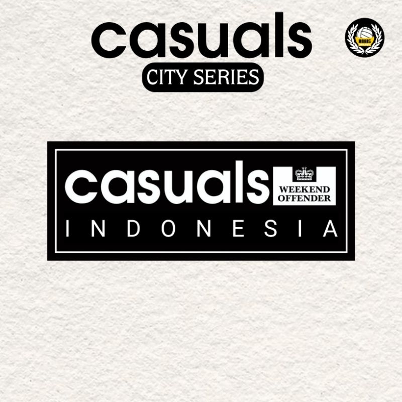

Sticker Casuals Indonesia