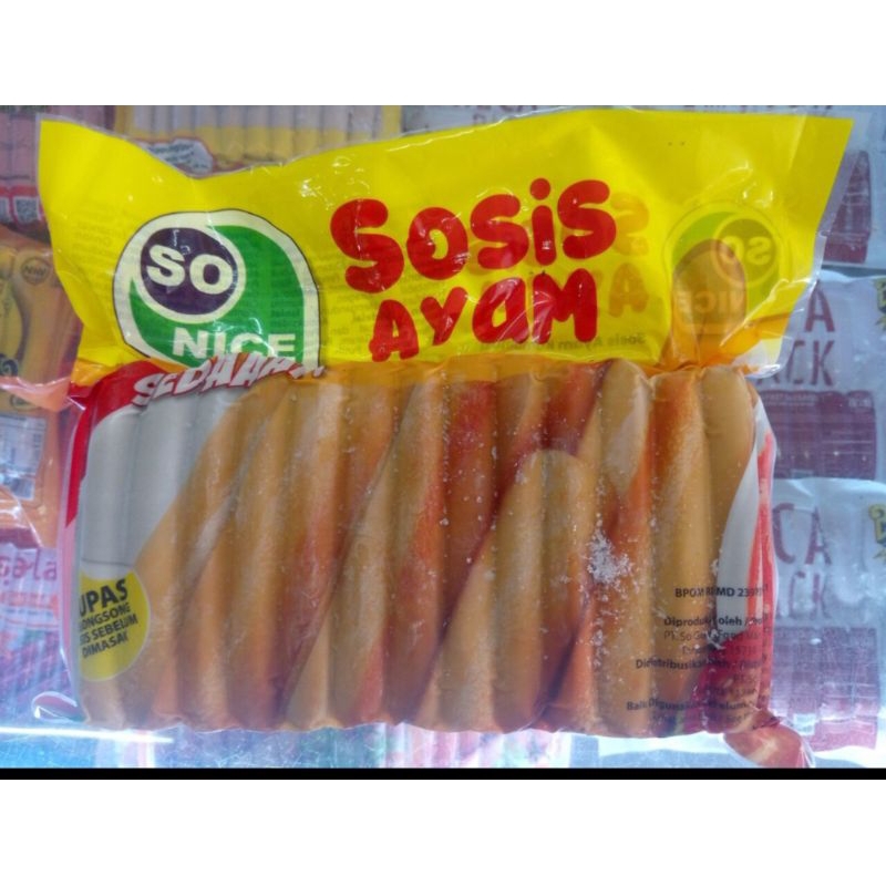

So nice sosis ayam 1000 gram
