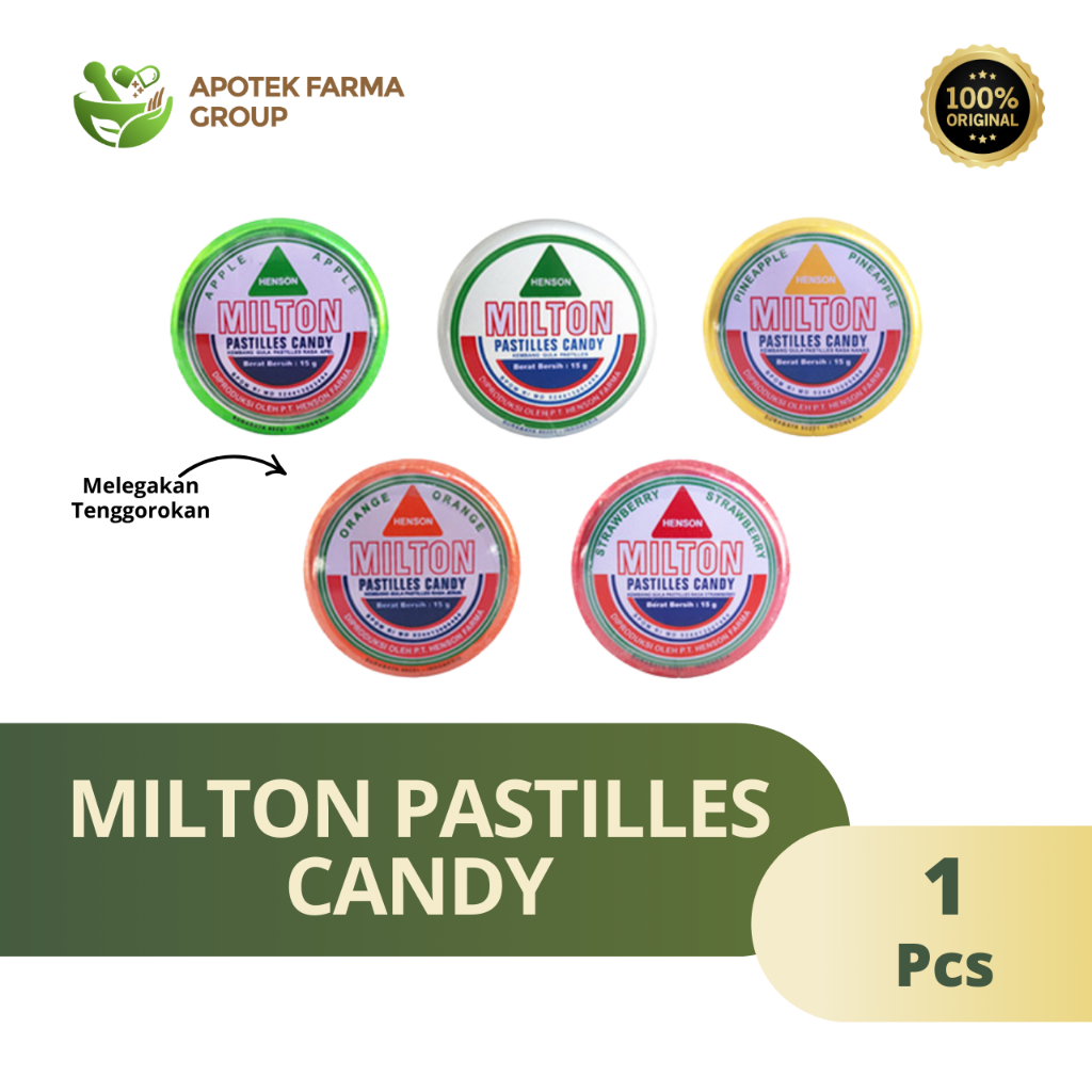 

Permen Milton Pastilles Kaleng 15gr / Permen Kaleng