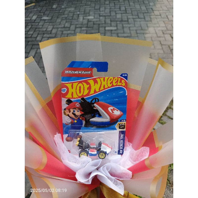 Buket hotwheels MARIO limited edition-buket hotwheels