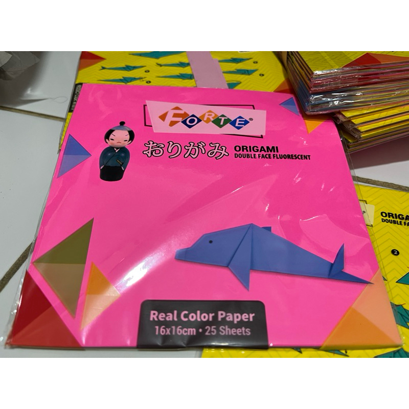 

Cuci Gudang Origami Forte 16 x 16 kertas lipat jepang