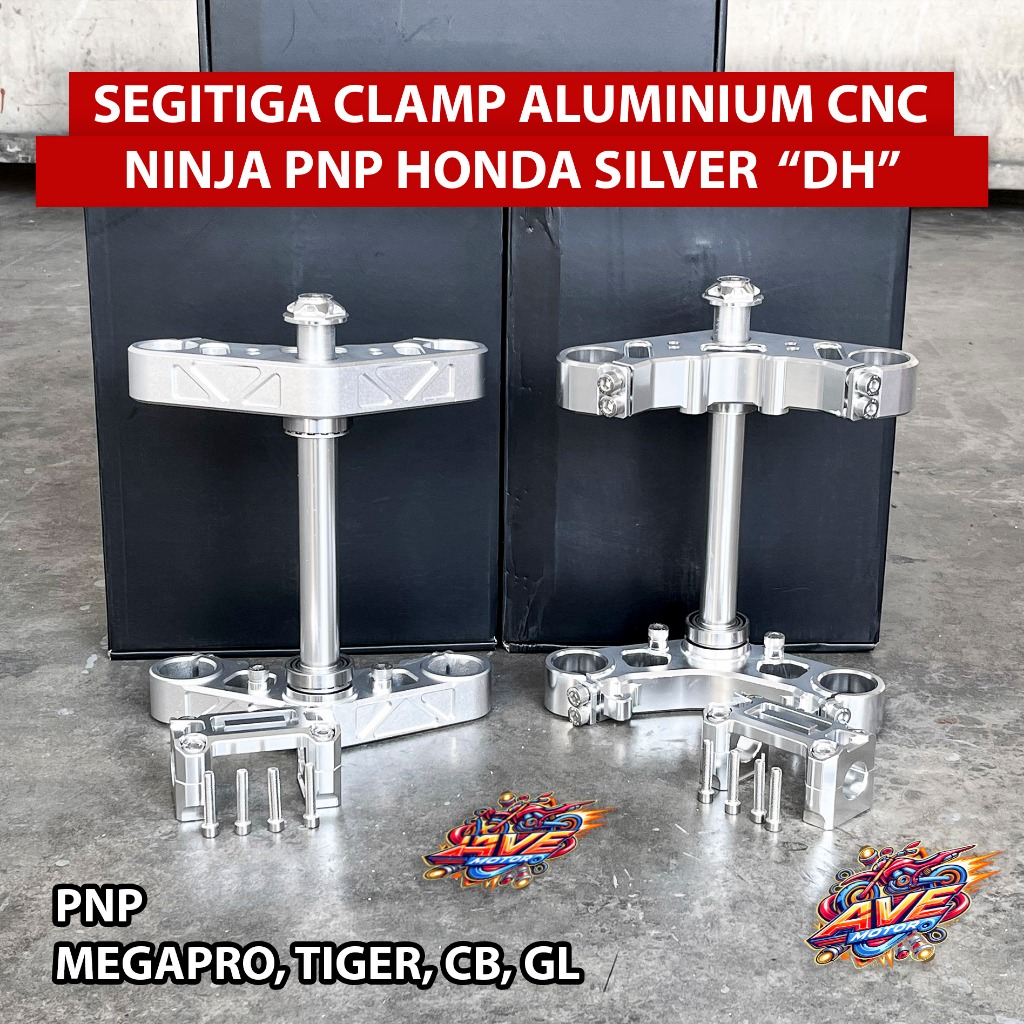 SEGITIGA  NINJA SET T ATAS DAN BAWAH CNC PNP HONDA SEGITIGA TRIPLECLAMP CNC T ATAS DAN BAWAH MEGAPRO