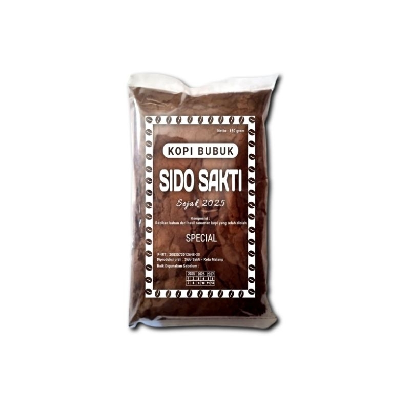 

kopi bubuk Sido sakti 160gr